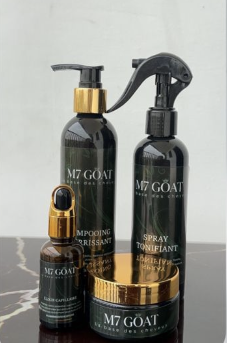 Elixir, spray, shampoing,Crème hydratante